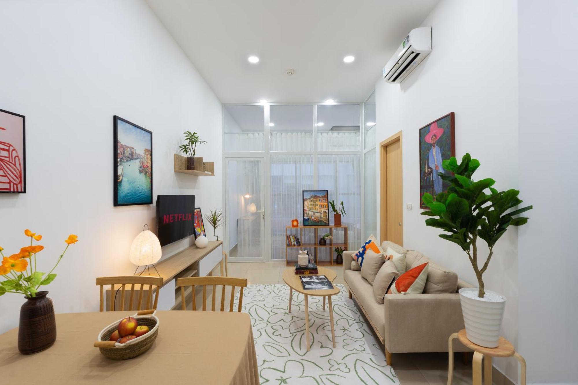Cozy In D2, Free Gym,pool, 10mi From D1 Hô Chi Minh-Ville